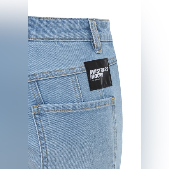 NWT Mistress Rocks 'DAWN' — Size: S (Small)
Washed Denim Twisted Seam Jeans - Picture 2 of 11